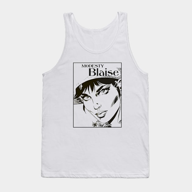 Modesty Blaise Tank Top by karutees